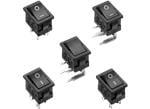 C&K Switches Mga DP Power Rocker Switch