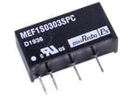 Murata Power Solutions MEF1 Isolated 1W Single Output DC/DC Converters