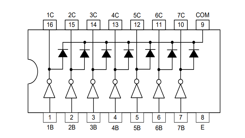 Diodes Incorporated ULN200xA Darlington Transistor Arrays