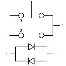 Mechanical Drawing - E-Switch ULV7 Series Anti-Vandal Switch