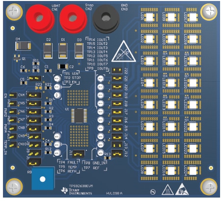 Block Diagram - Texas Instruments TPS92638EVM LED Driver Evaluation Module (EVM)