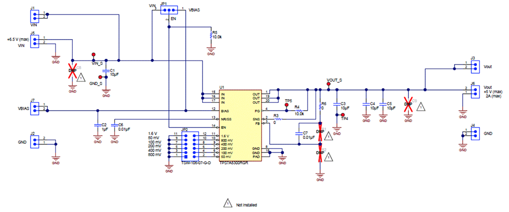 Texas Instruments TPS7A8300EVM-579 Evaluation Module