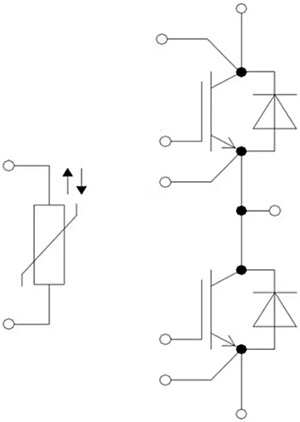 Location Circuit - Infineon Technologies FF900R12ME7_B11 Dual IGBT Module