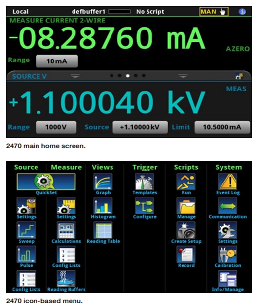 Infographic - Keithley 2470 Graphical SourceMeter® SMU