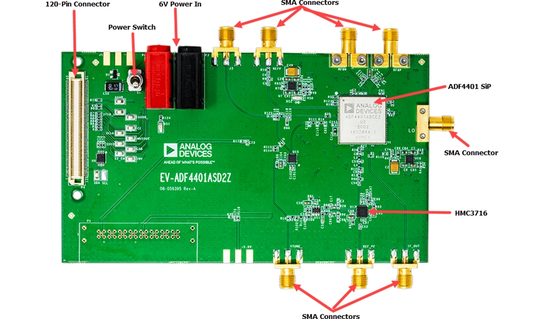 Analog Devices Inc. EV-ADF4401A Evaluation Board