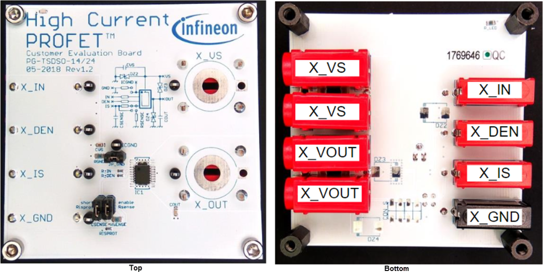 Infineon Technologies BTS70015-1ESPEVBD PROFET+2 Evaluation Board