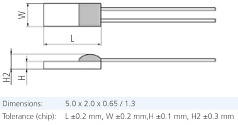Innovative Sensor Technology Nickel Sensors with Wires for Medium Temperatures