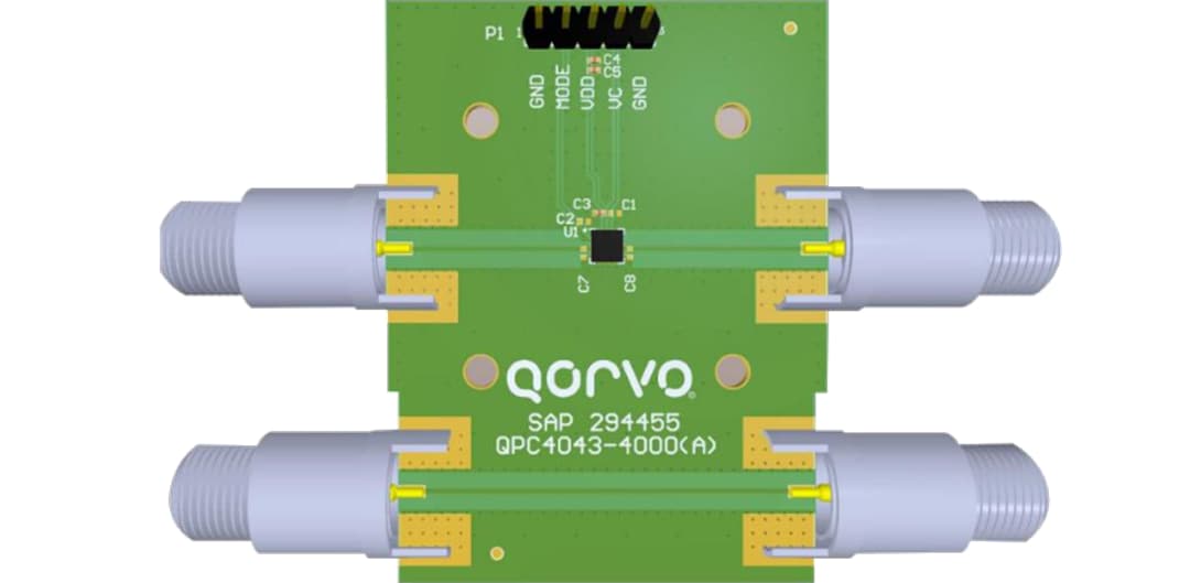 Mechanical Drawing - Qorvo QPC4043EVB-01 Evaluation Board