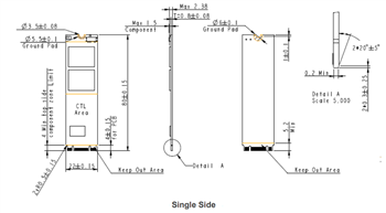 Mechanical Drawing - Apacer Technology Inc. PV910-M280 PCI Express Flash Drives