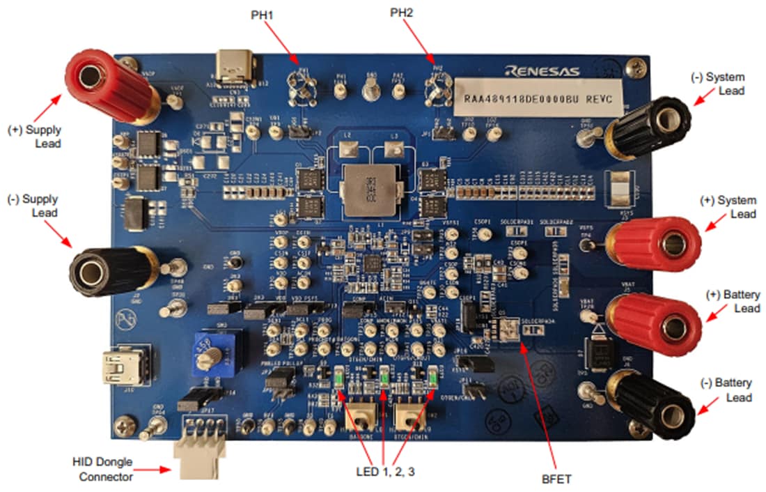 Chart - Renesas Electronics RTKA489EPRDK0010BU Evaluation Board