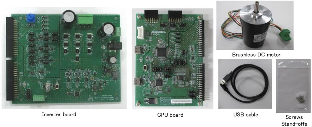 Renesas Electronics MCK-RA6T3 Motor Control Kit for RA6T3 MCU Group