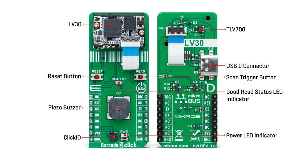 Mikroe Barcode 3 Click
