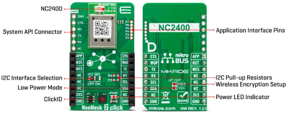 Mikroe MIKROE-6008 NeoMesh 2 Click