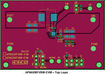 Diodes Incorporated AP66200 Evaluation Board