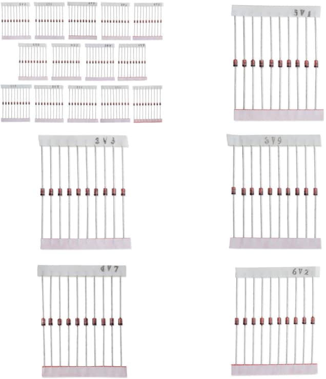 Soldered 100715 Zener Diode Set