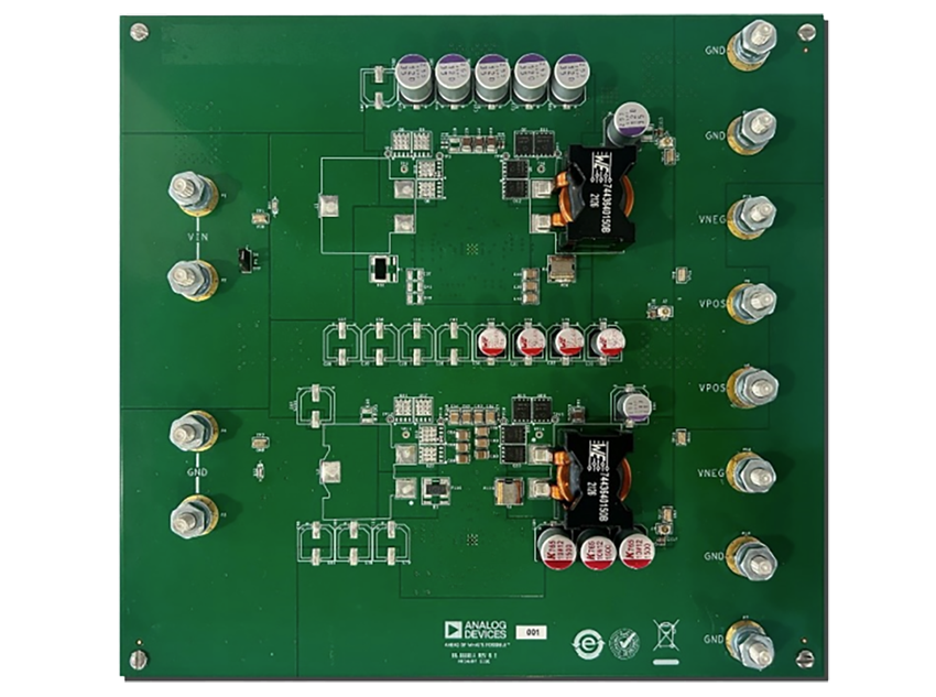 Location Circuit - Analog Devices Inc. EV-DPS-PWRBDx Power Boards