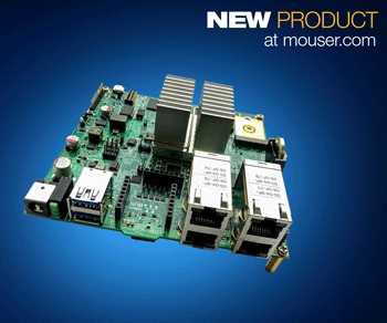 Now at Mouser: NXP's Layerscape LS1046A Freeway Board for Powerful Edge Computing Applications